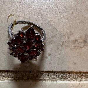 Elegant Red Rich Ruby Ring